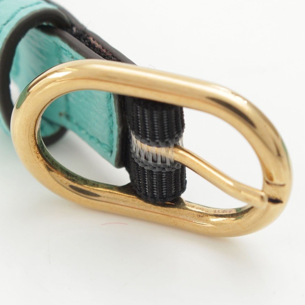 Gucci Leather Diana Handle Band Retainer Light Blue Shoulder Bag — view 7