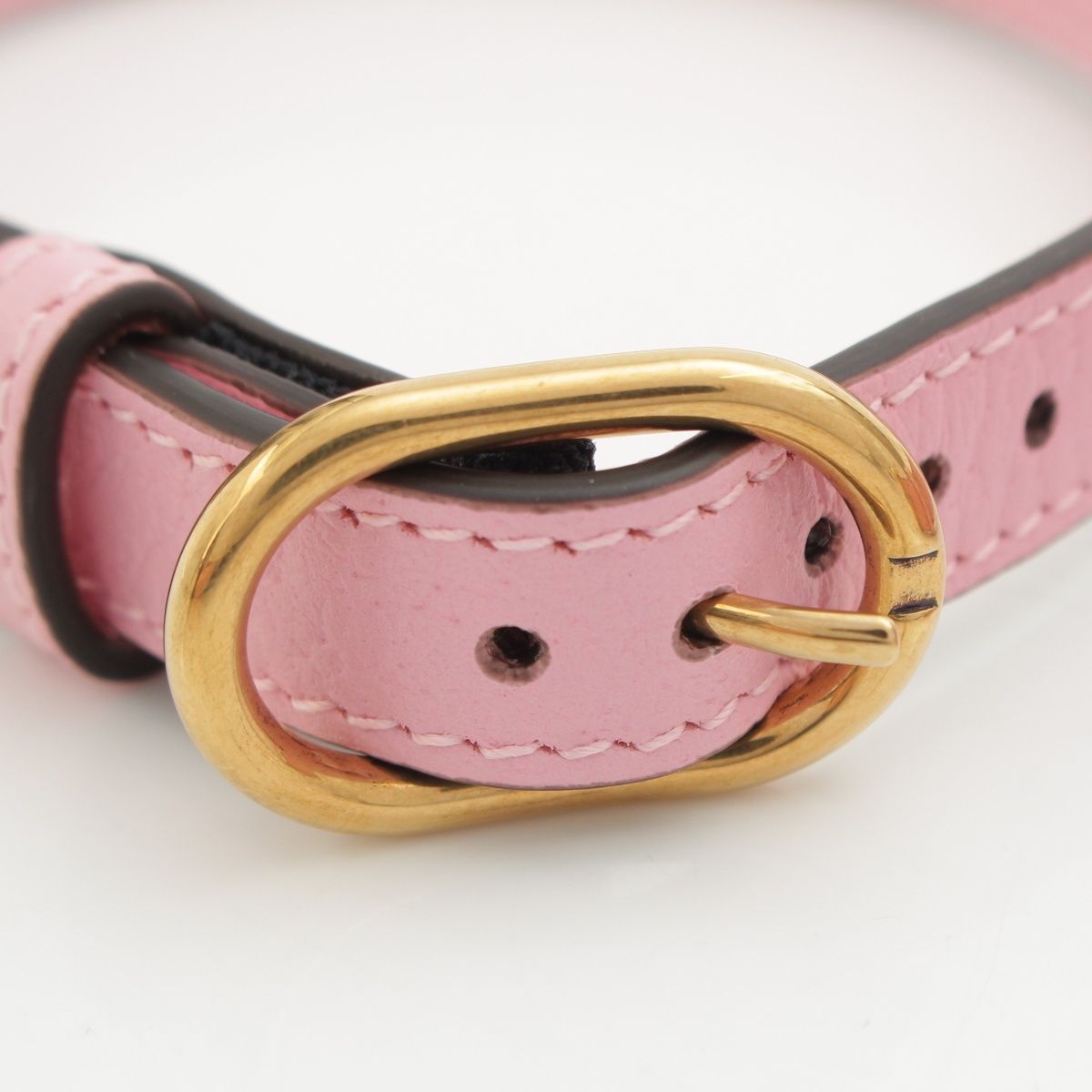 Gucci Leather Diana Handle Band Retainer Pink Shoulder Bag — view 6