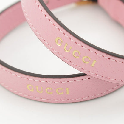 Gucci Leather Diana Handle Band Retainer Pink Shoulder Bag — view 4