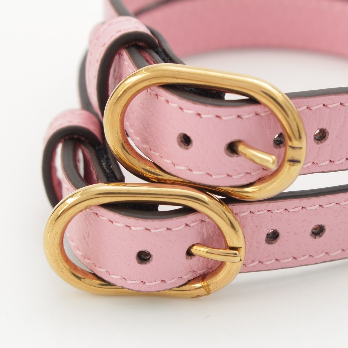 Gucci Leather Diana Handle Band Retainer Pink Shoulder Bag — view 3