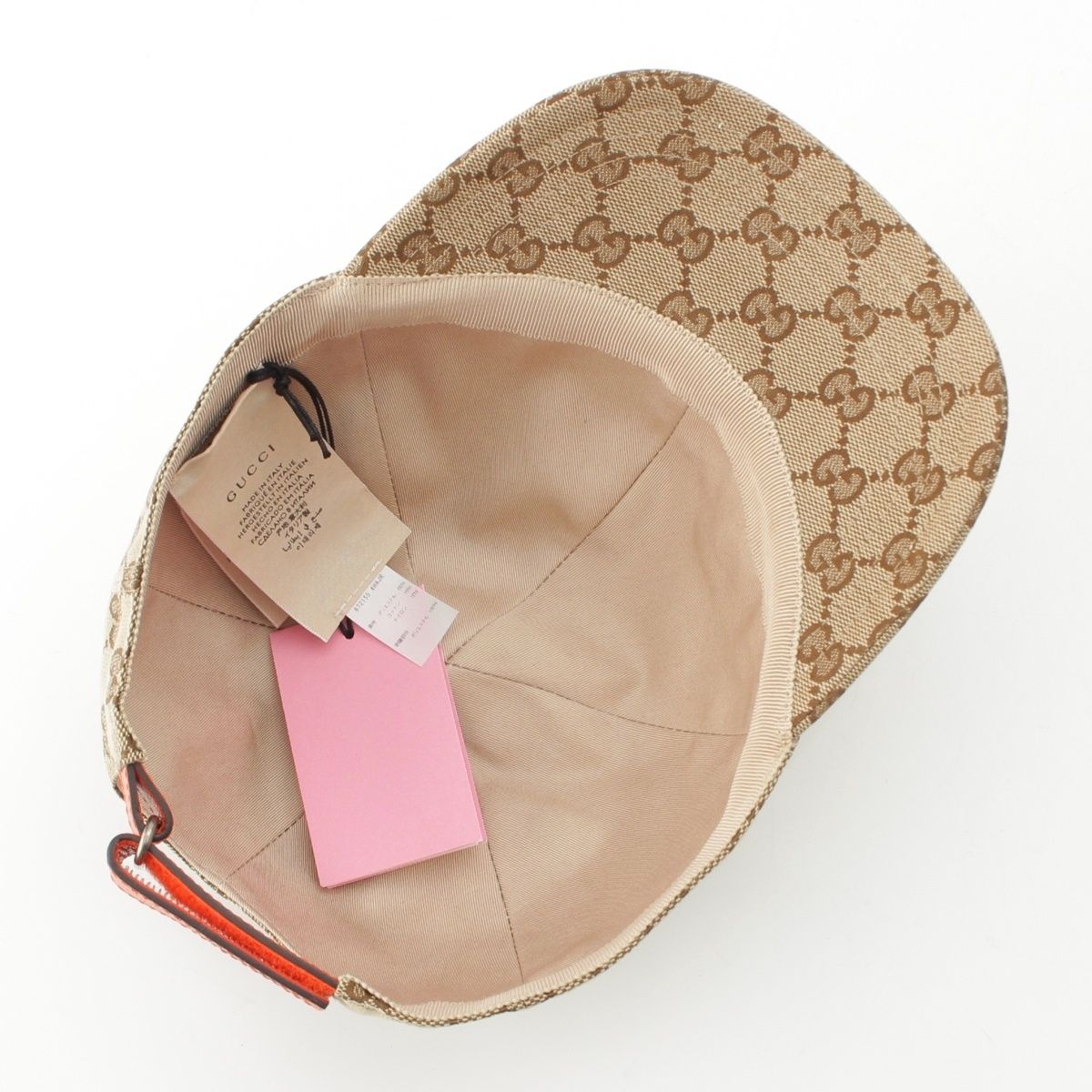 Gucci the North Face GG Canvas Cap Hat Beige XL — view 5