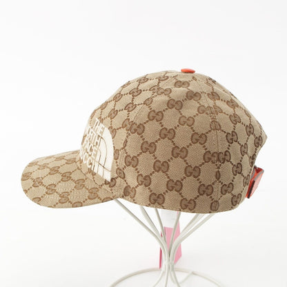 Gucci the North Face GG Canvas Cap Hat Beige XL — view 3
