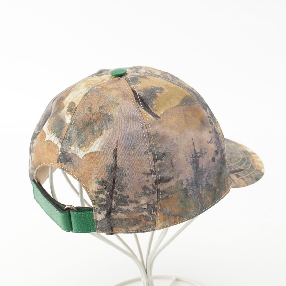 Gucci the North Face Nylon All Over Print Cap Hat Beige — view 4