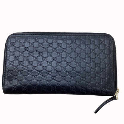 Gucci Wallet Micro Guccissima Black — view 2