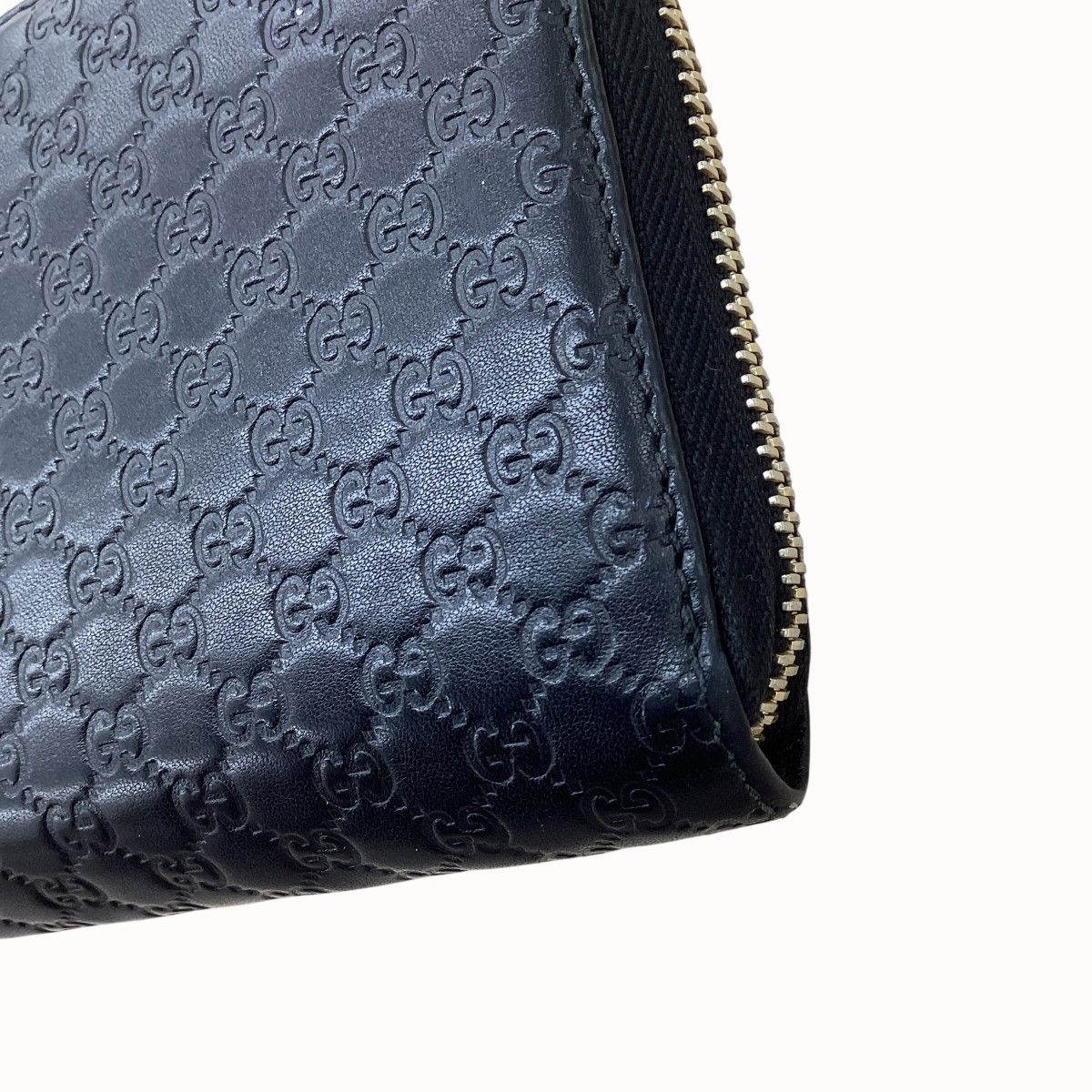 Gucci Wallet Micro Guccissima Black — view 4