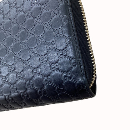 Gucci Wallet Micro Guccissima Black — view 4