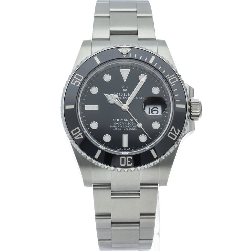 Rolex Submariner Date Watch SS Black — view 2