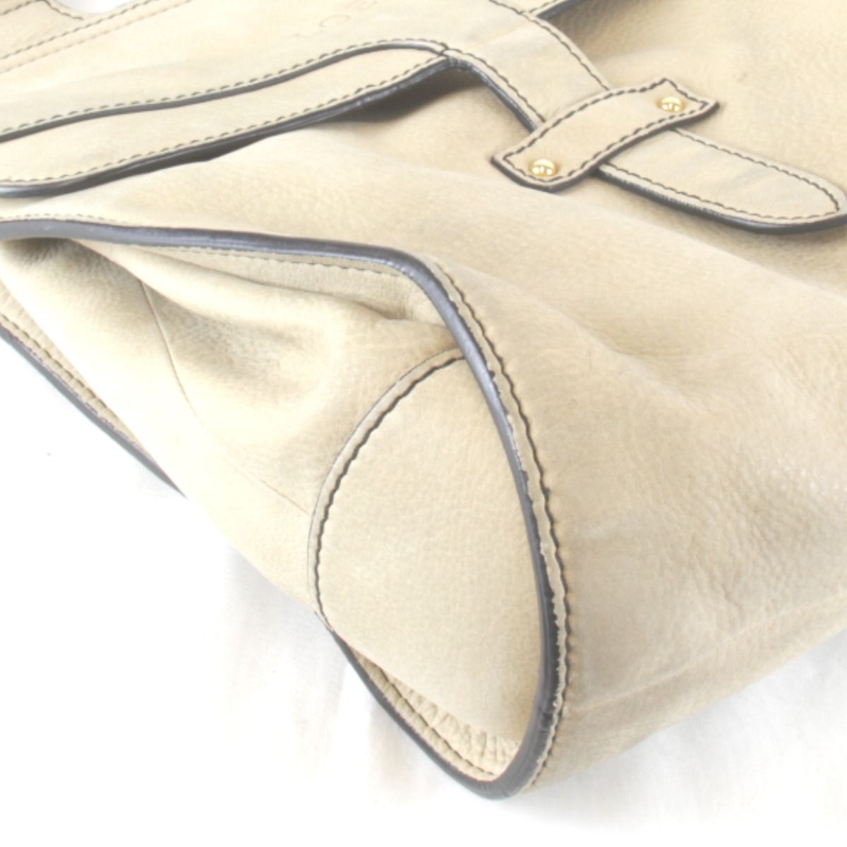 Loewe Candy Shoulder 2-Way Bag Leather Beige — view 4
