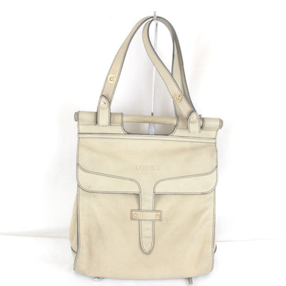 Loewe Candy Shoulder 2-Way Bag Leather Beige