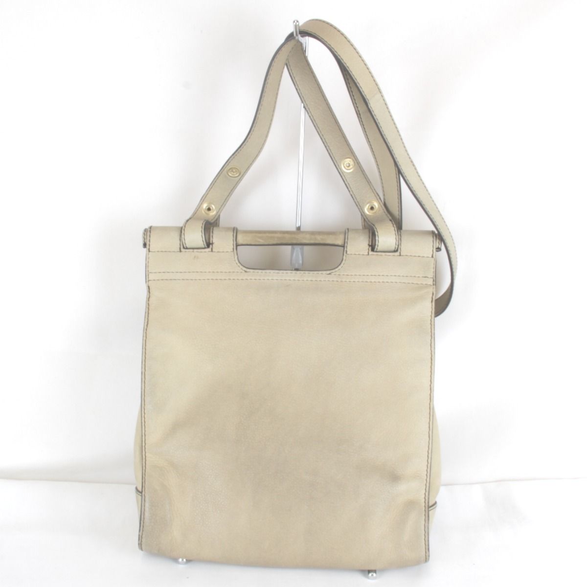 Loewe Candy Shoulder 2-Way Bag Leather Beige — view 2