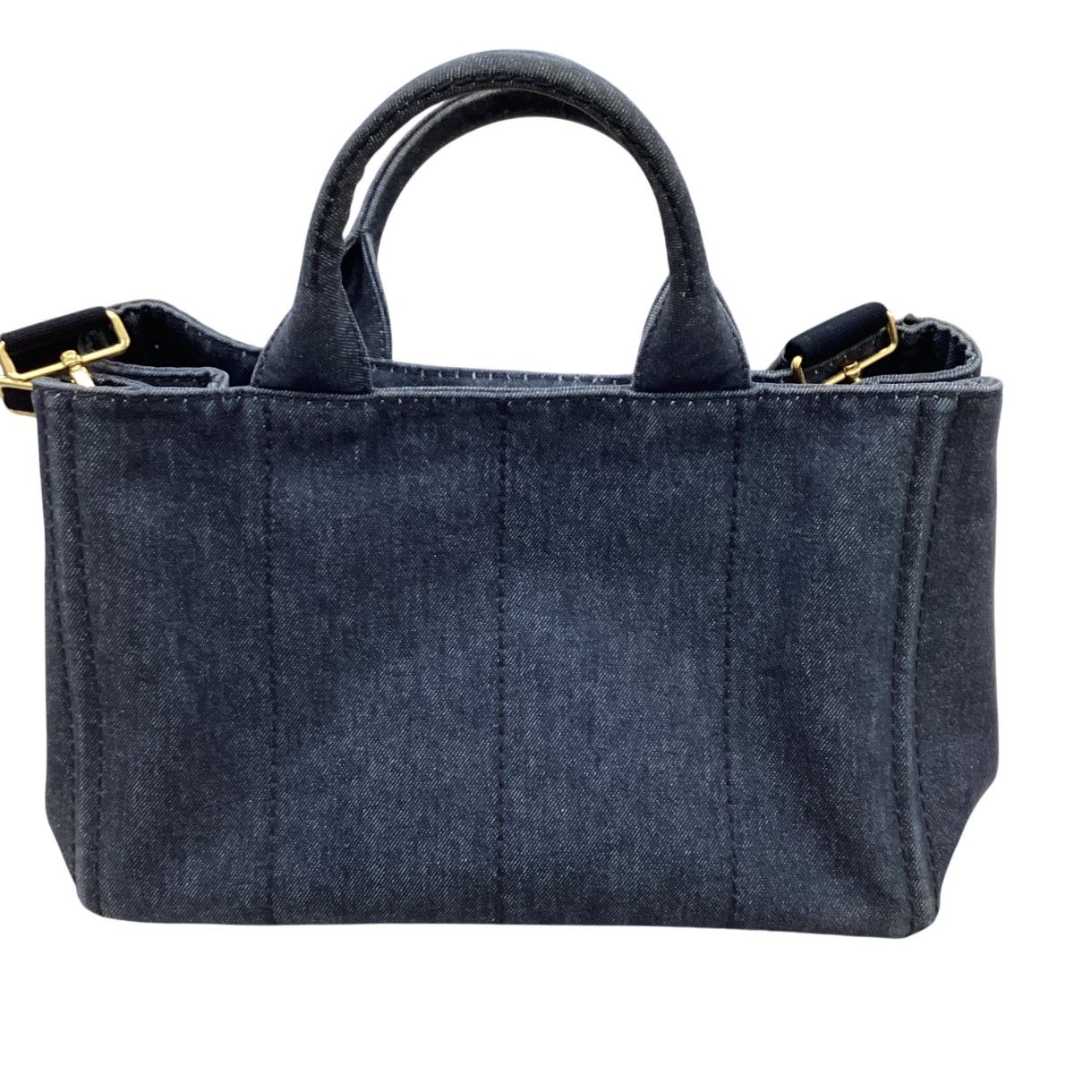 Prada Tote Bag Denim Canapa — view 2