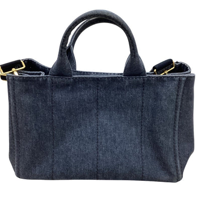 Prada Tote Bag Denim Canapa — view 2