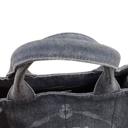 Prada Tote Bag Denim Canapa — view 5