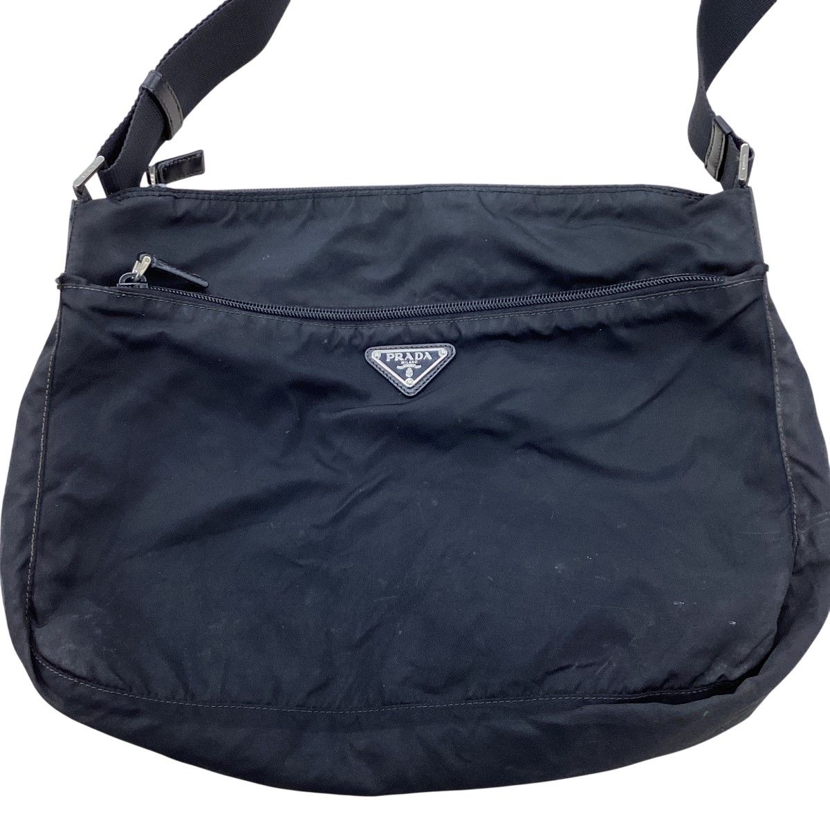 Prada Nylon Shoulder Bag Black — view 2