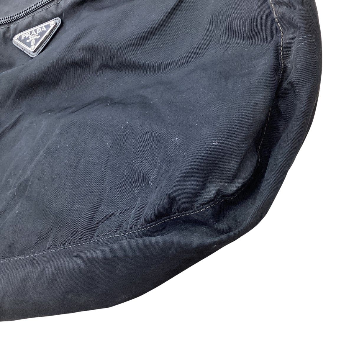 Prada Nylon Shoulder Bag Black — view 6