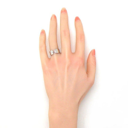 Cartier Ring C2 2C Happy Birthday Holiday Season Limited Model 18k White Gold — view 5