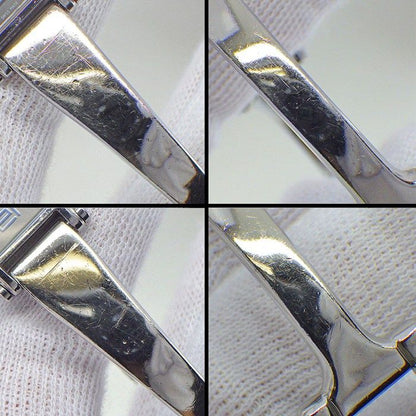 Gucci Watch Bracelet Horsebit Rectangular Sunray Gray Dial SS Quartz Analog — view 8