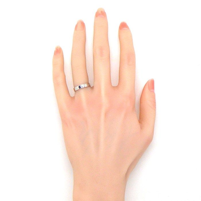 Cartier Ring Love Small Model SM Band 18k White Gold — view 4