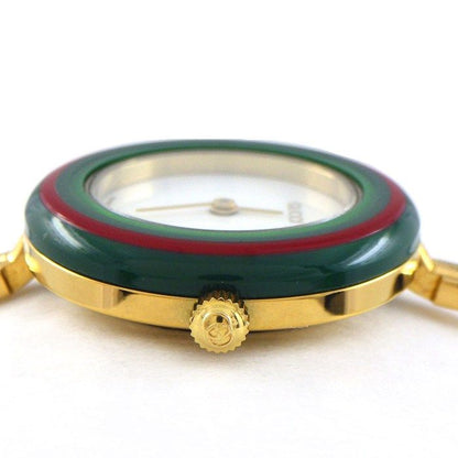 Gucci Watch Change Bezel 11/12.2 Multicolor All 12 Colors White Dial Quartz — view 2