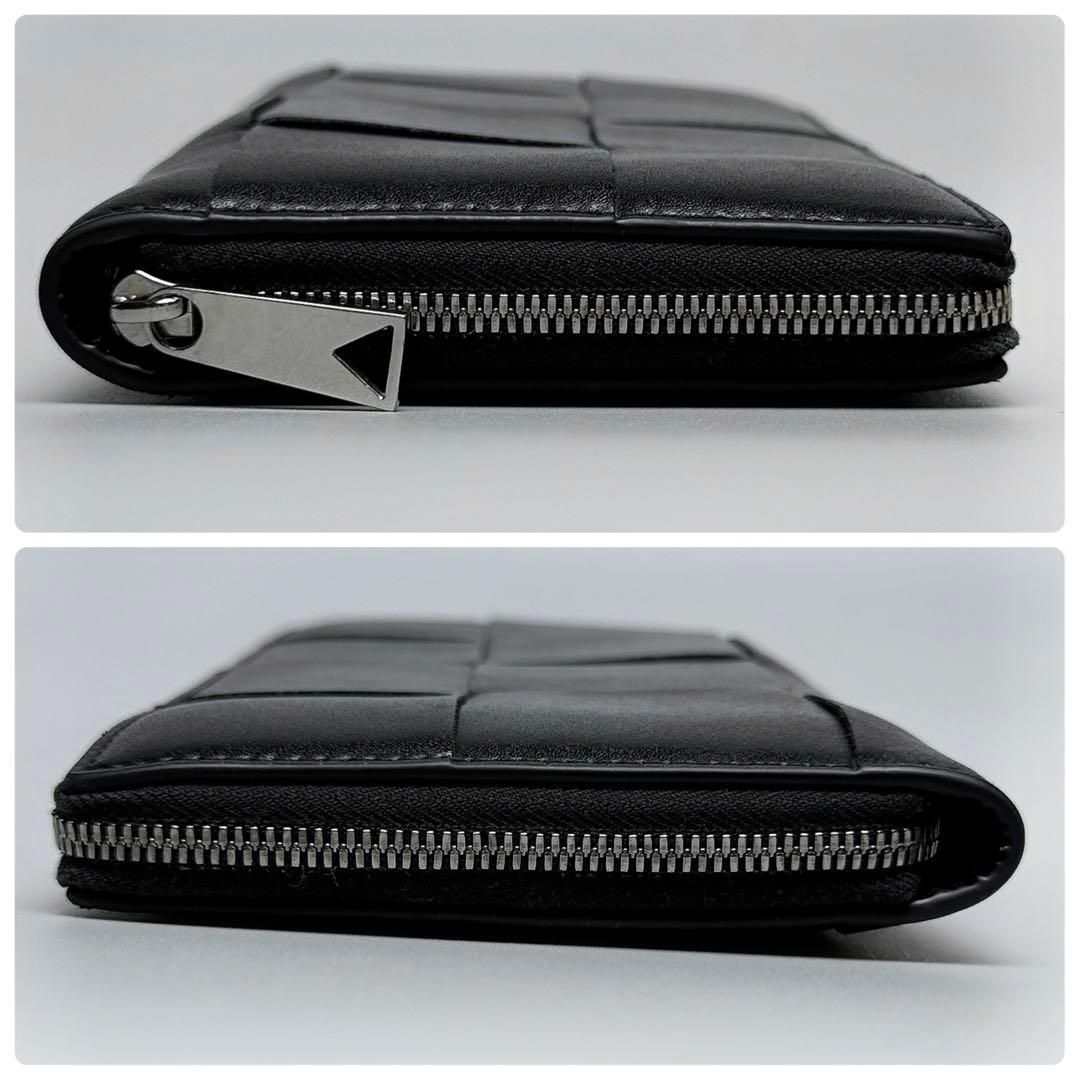 Bottega Veneta Cassette Zip Around Wallet Black — view 5