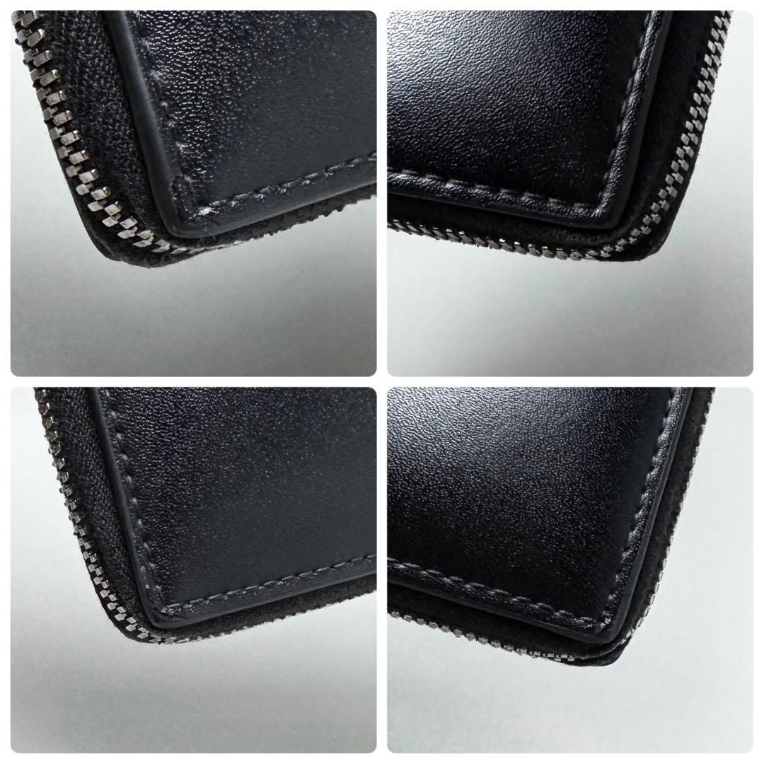 Bottega Veneta Cassette Zip Around Wallet Black — view 7