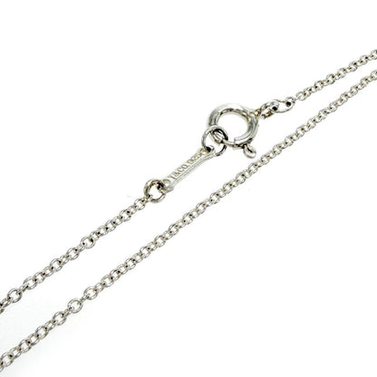 Tiffany & Co Silver Elsa Peretti Small Cross Necklace — view 8