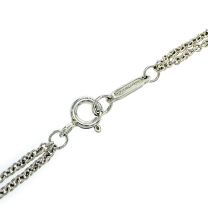 Tiffany & Co Silver Infinity Double Chain Necklace — view 6