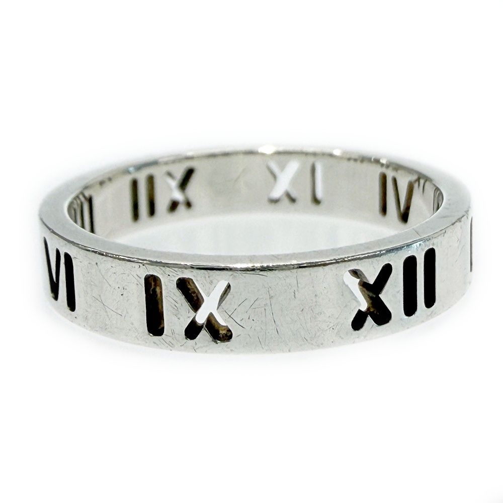 Tiffany & Co Silver Open Atlas Ring — view 3
