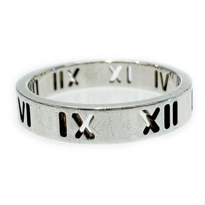 Tiffany & Co Silver Open Atlas Ring — view 3