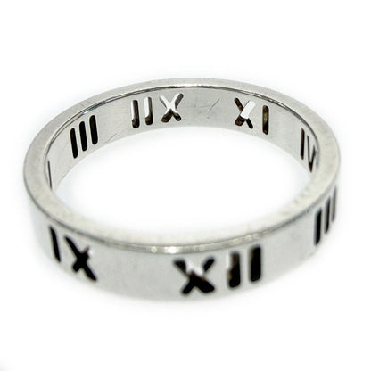 Tiffany & Co Silver Open Atlas Ring — view 6