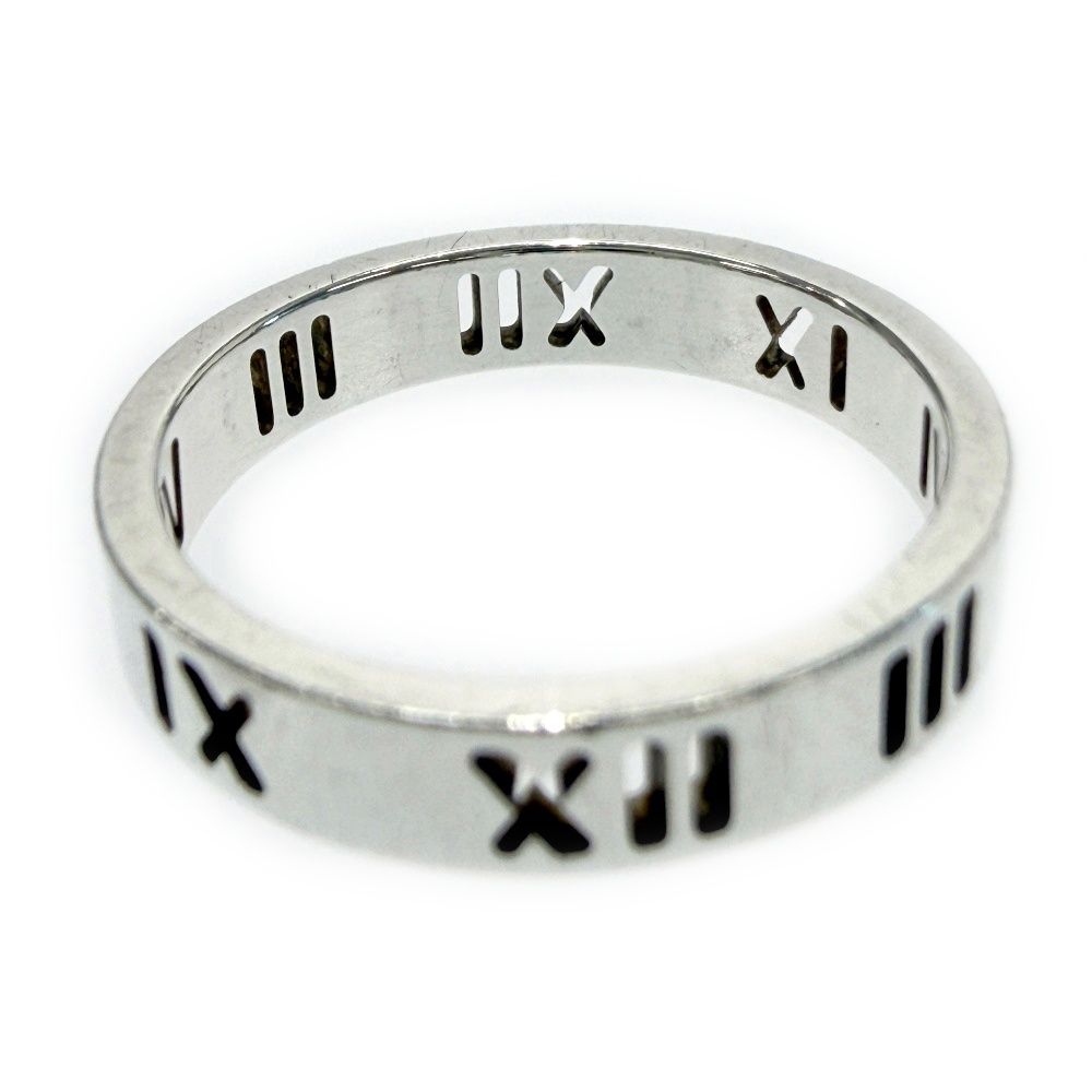 Tiffany & Co Silver Open Atlas Ring — view 5