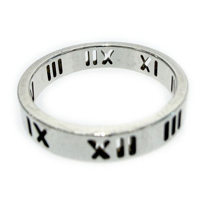 Tiffany & Co Silver Open Atlas Ring — view 5