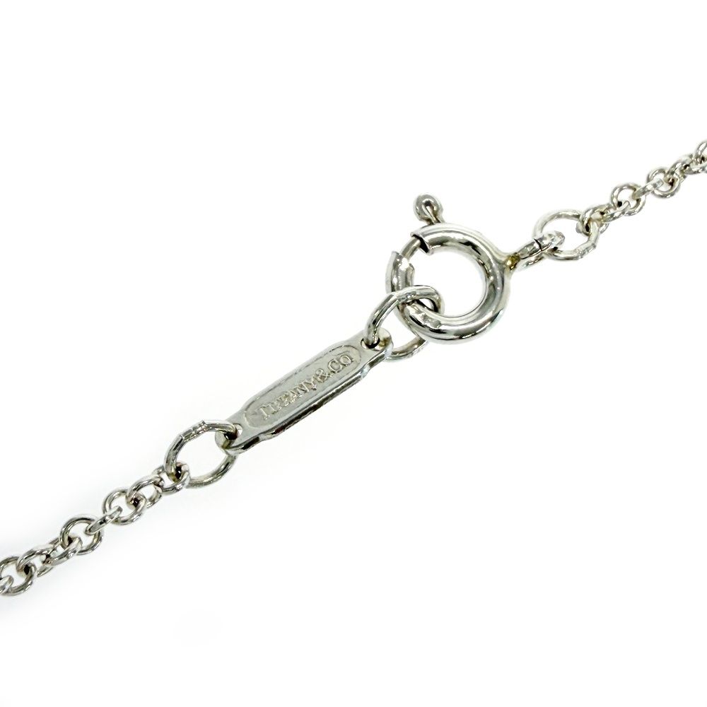 Tiffany & Co Silver Open Star Necklace — view 6