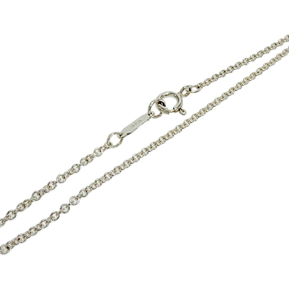 Tiffany & Co Silver Open Star Necklace — view 7