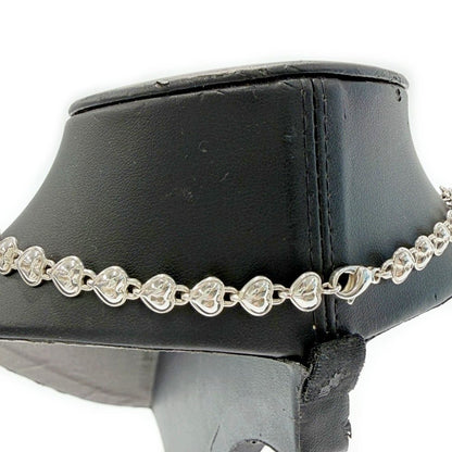 Tiffany & Co Silver Heart Lock Necklace — view 4