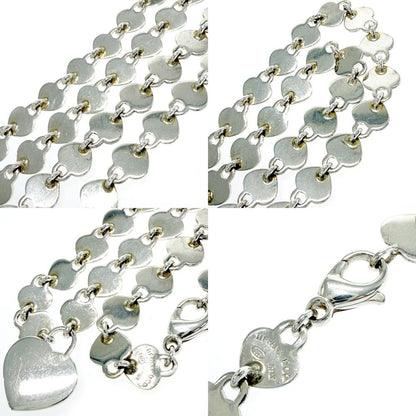 Tiffany & Co Silver Heart Lock Necklace — view 8