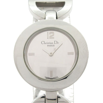Dior Watch Malice Round Silver