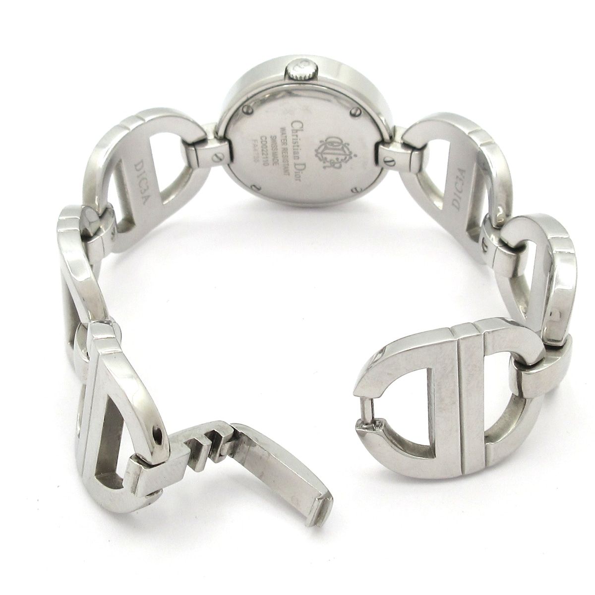 Dior Watch Malice Round Silver — view 4