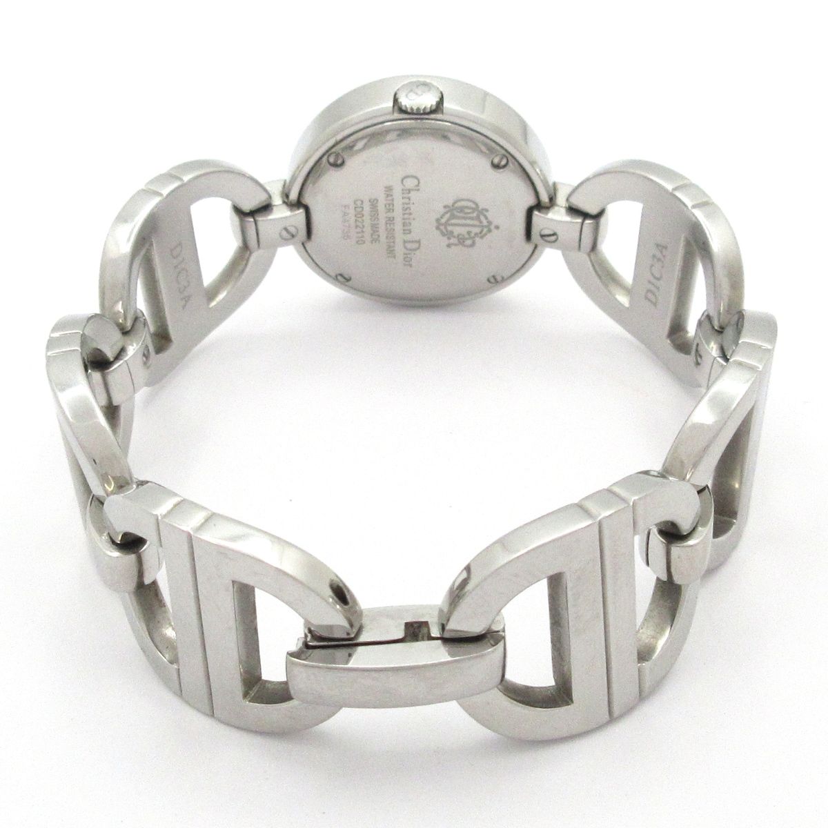 Dior Watch Malice Round Silver — view 3