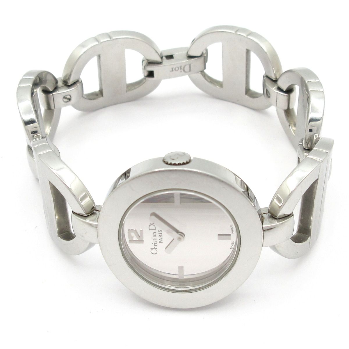 Dior Watch Malice Round Silver — view 2