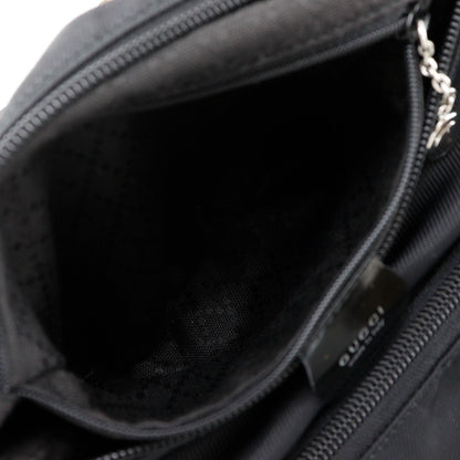 Gucci Nylon Canvas Black Shoulder Bag — view 7