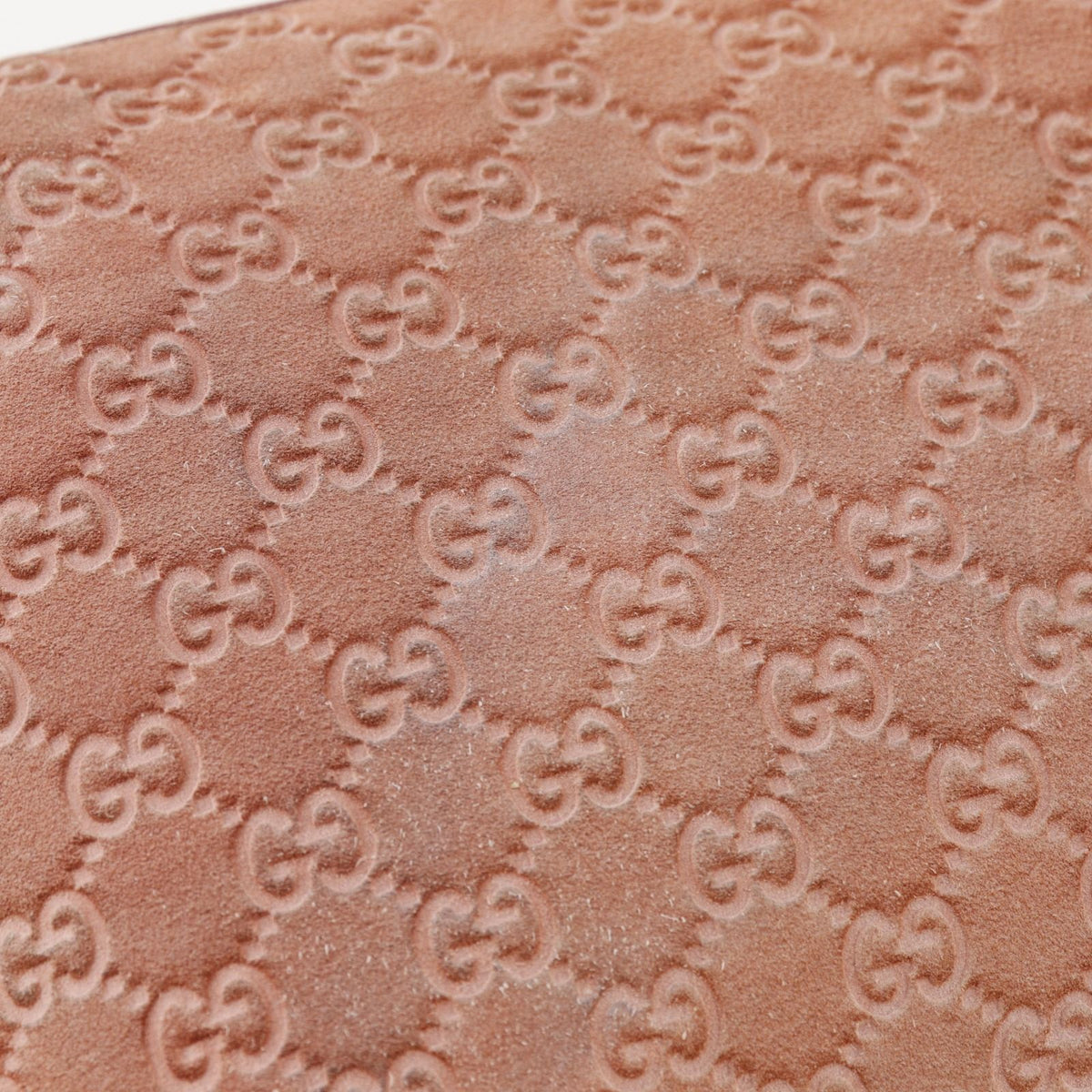 Gucci Abbey GG Suede Pink Shoulder Bag — view 7