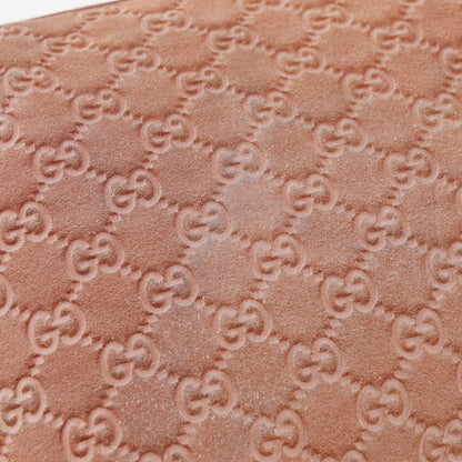 Gucci Abbey GG Suede Pink Shoulder Bag — view 7