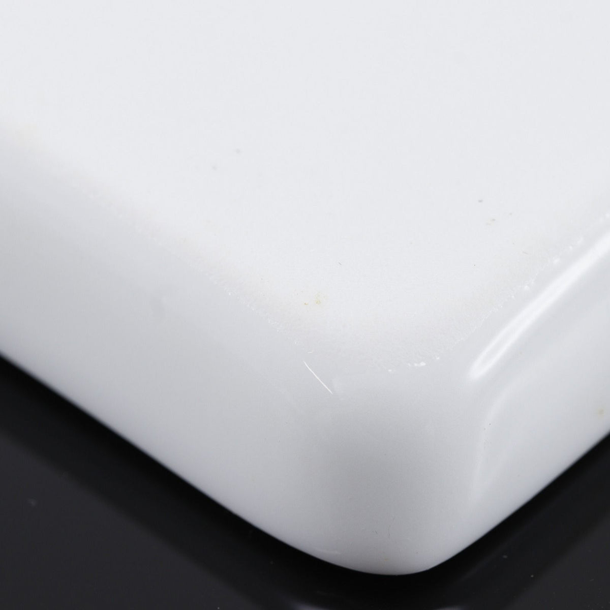 Hermes Chaine D'ancre Square Plate Ceramic White Tableware — view 4
