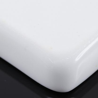 Hermes Chaine D'ancre Square Plate Ceramic White Tableware — view 4