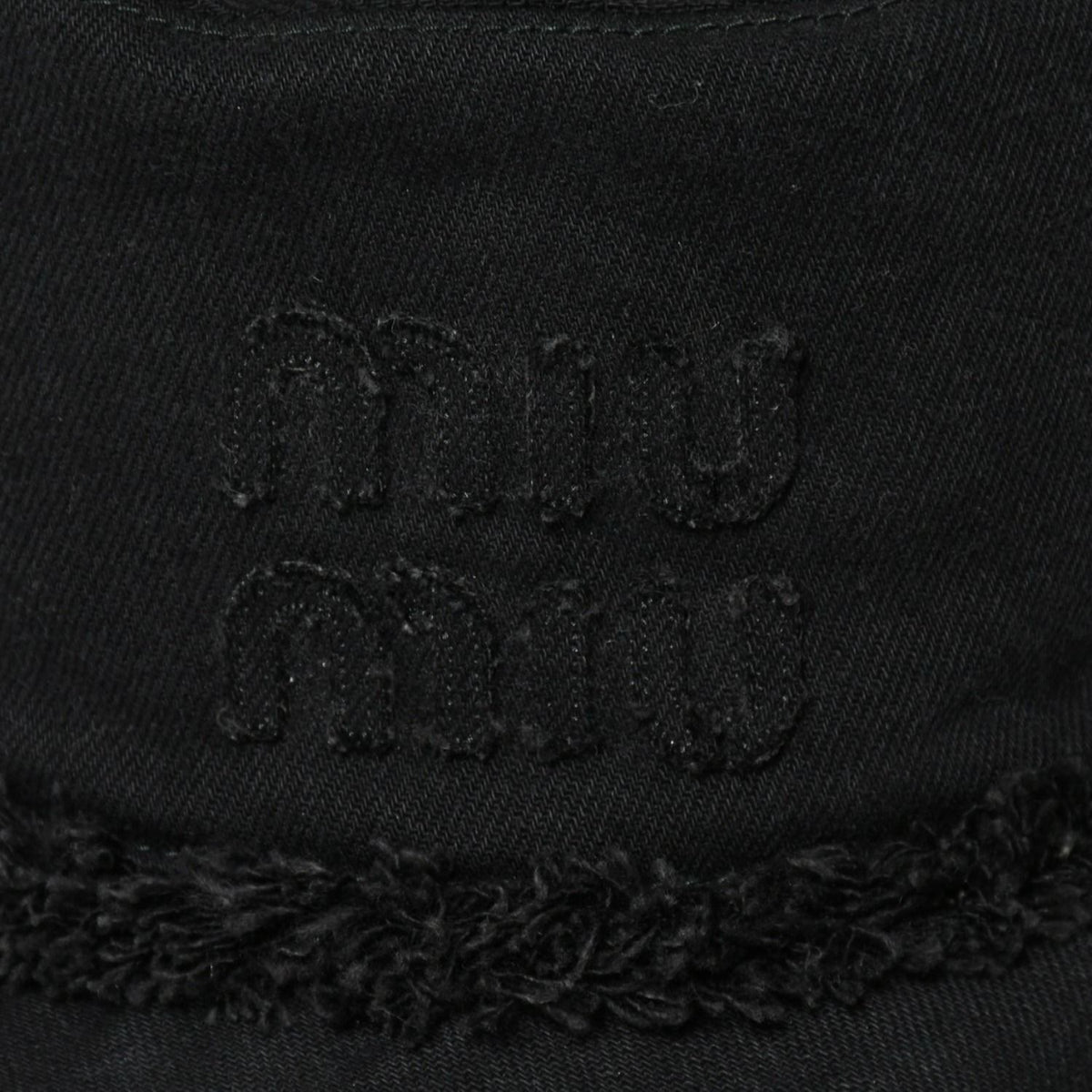 Miu Miu Bucket Hat Black — view 6