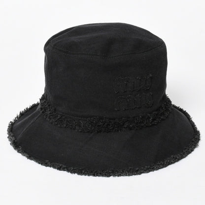 Miu Miu Bucket Hat Black