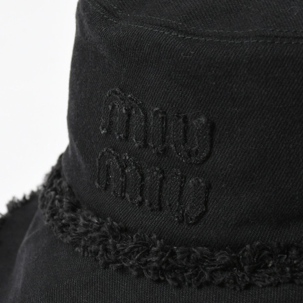 Miu Miu Bucket Hat Black — view 5