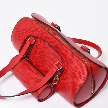 Louis Vuitton Tote Bag Epi Soufflot Red Gold — view 6