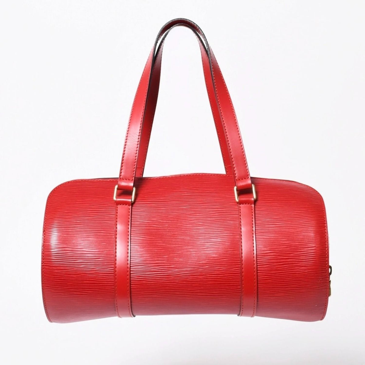 Louis Vuitton Tote Bag Epi Soufflot Red Gold — view 2